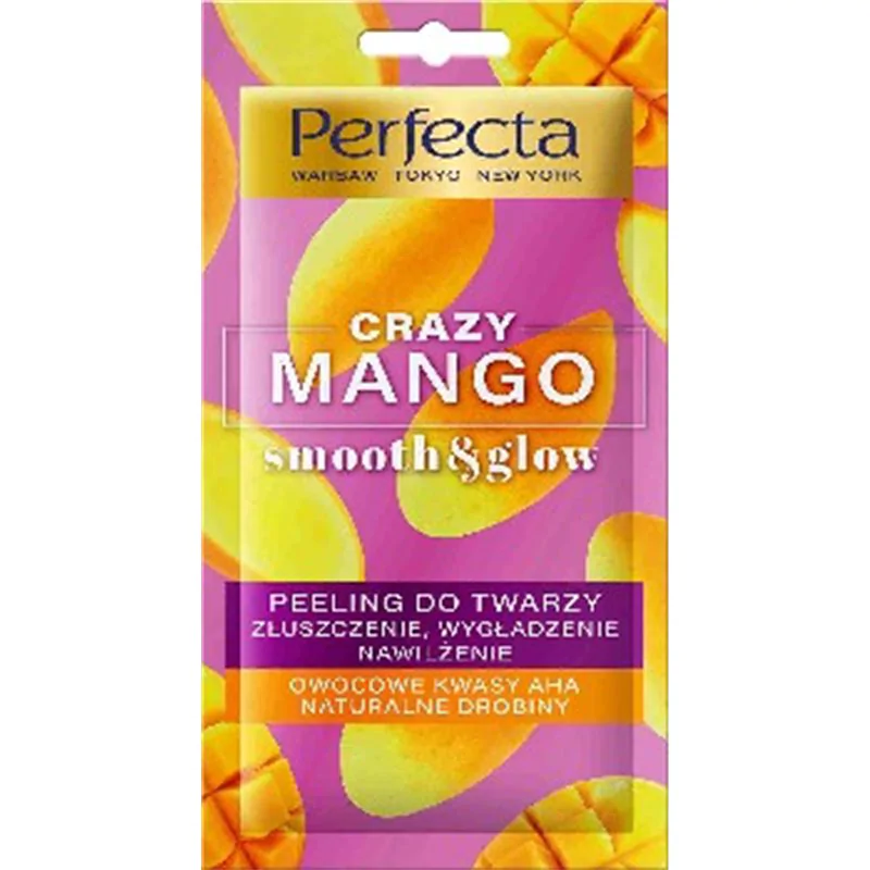 Perfecta Oczyszczanie Crazy Mango maseczka peeling z kwasami saszetka