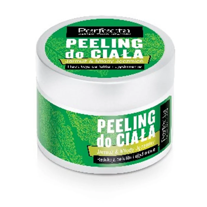 Perfecta peeling do ciała Jarmuż & Młody Jęczmień redukcja cellulitu i ujędrnienie 225G