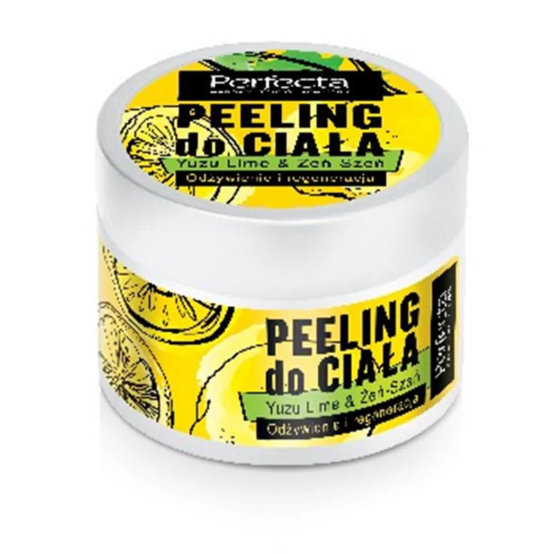 Perfecta peeling do ciała Yuzu Lime & Żeń Szeń 225 G