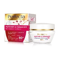 Perfecta Peptydy i Ceramidy krem 80+ 50ml