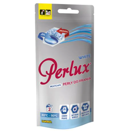 Perlux Perły do prania White kapsułki 2 szt.