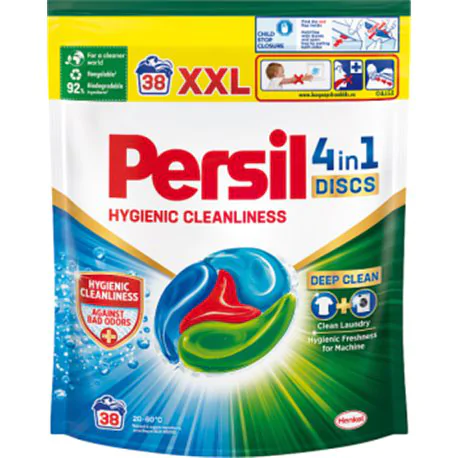 Persil Discs Hygienic Cleanliness Kapsułki do prania 950 g (38 prań)