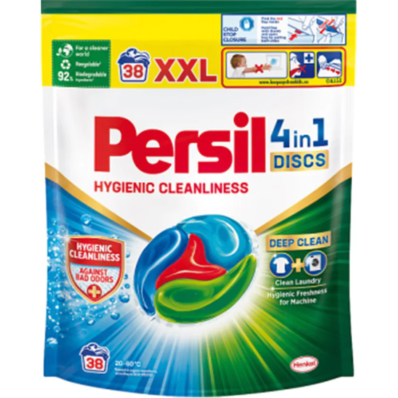 Persil Discs Hygienic Cleanliness Kapsułki do prania 950 g (38 prań)