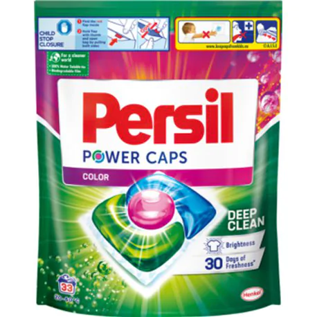 Persil Power Caps Color Kapsułki do prania 495 g (33 prania)