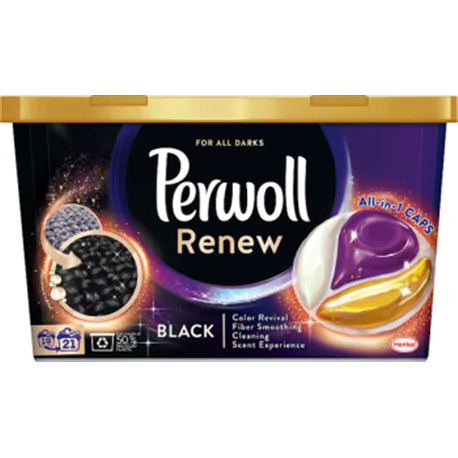 Perwoll Kapsułki do prania Renew Black 283,5 g (21 prań)