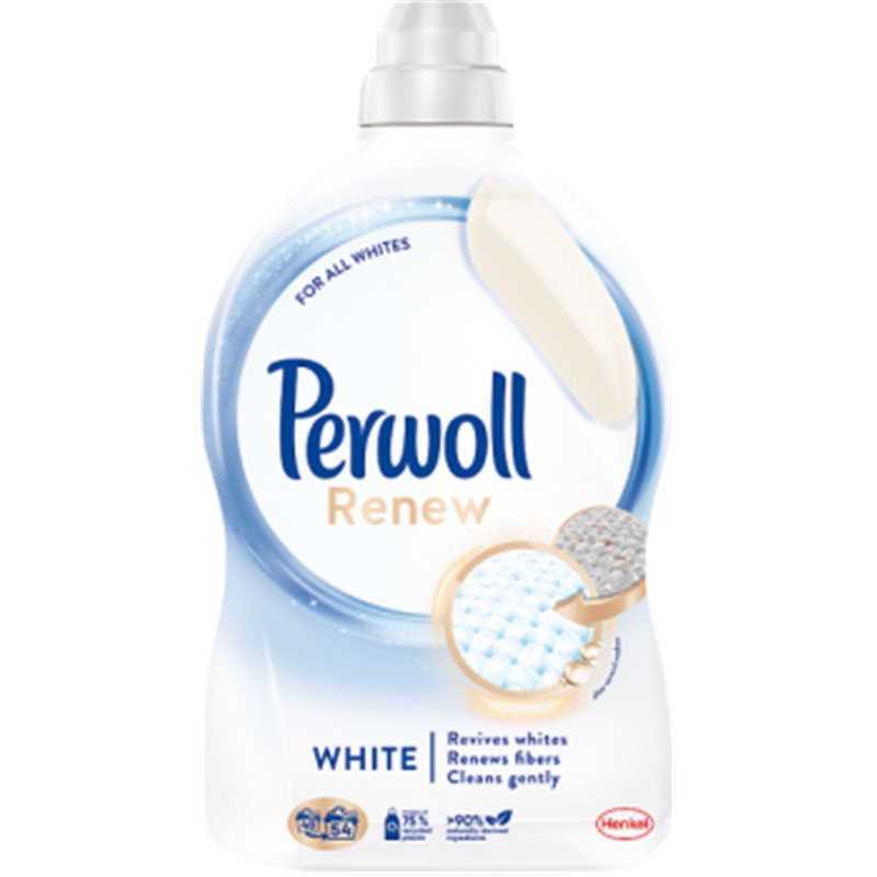 Perwoll Renew White płyn do prania 2970 ml (54 prania)