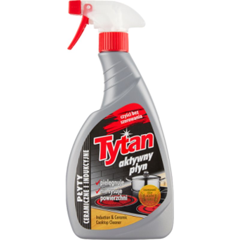 Płyn do czyszczenia płyt ceramicznych Tytan spray 500g