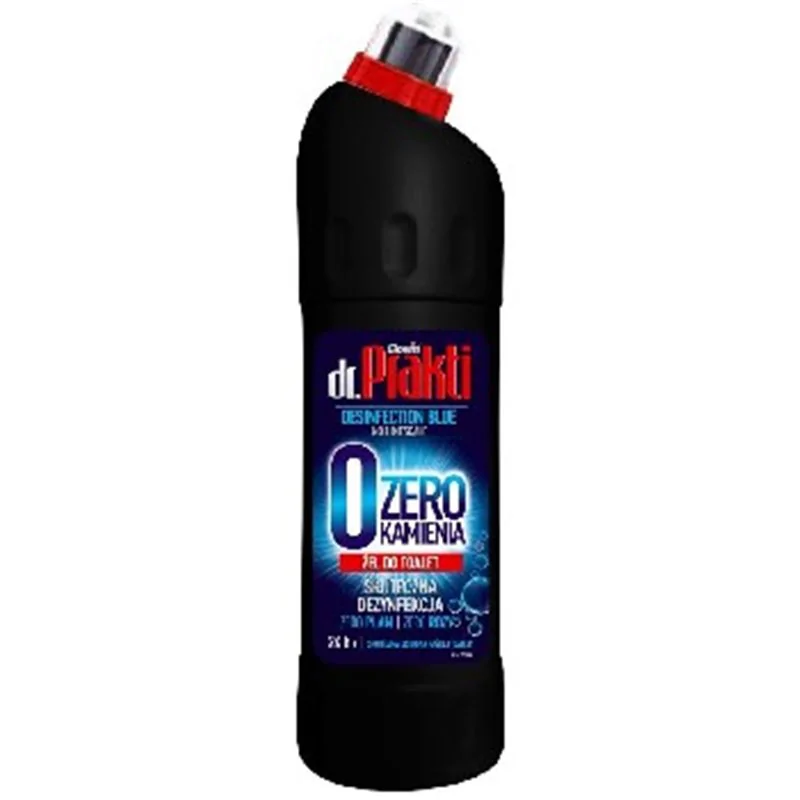 Praktik żel do WC zero kamienia desinfection blue 750ml