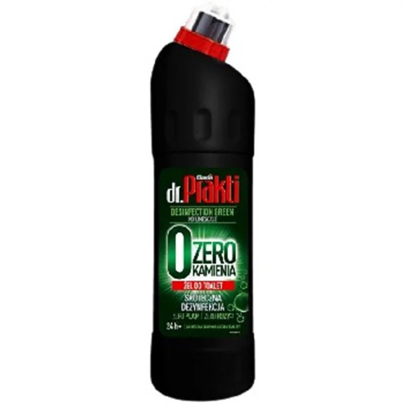 Praktik żel do WC zero kamienia desinfection green 750ml