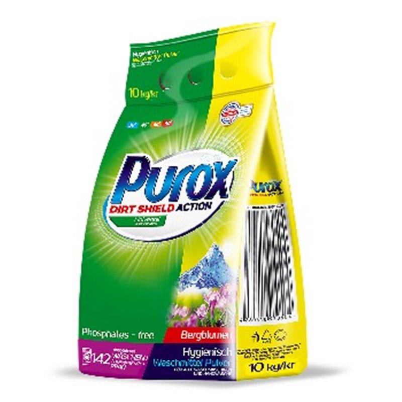 Purox universal proszek do prania 10kg folia