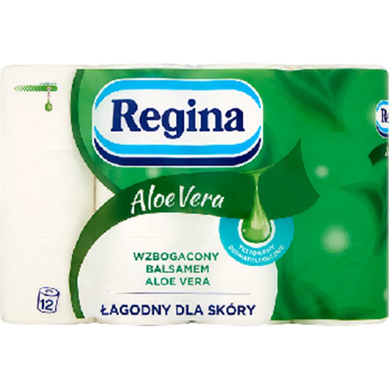 Regina Aloe Vera Papier toaletowy 12 rolek