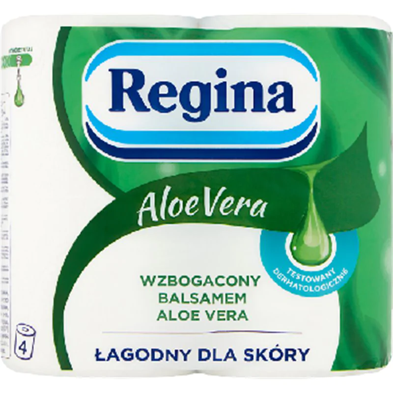 Regina Aloe Vera Papier toaletowy 3 warstwy 4 rolki
