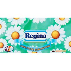 Regina Chusteczki kosmetyczne rumiankowe 4 warstwowe 96 sztuk