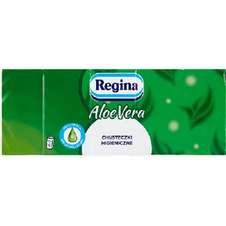 Regina Delicatis Aloe Vera Chusteczki higieniczne 10 x 9 sztuk