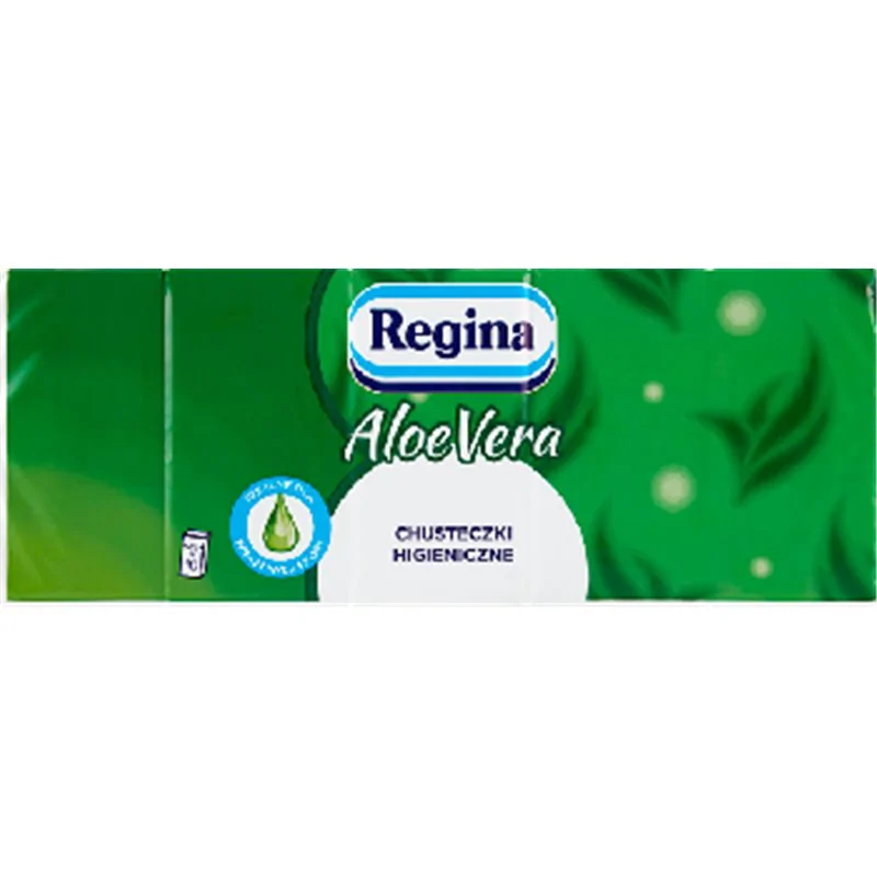 Regina Delicatis Aloe Vera Chusteczki higieniczne 10 x 9 sztuk