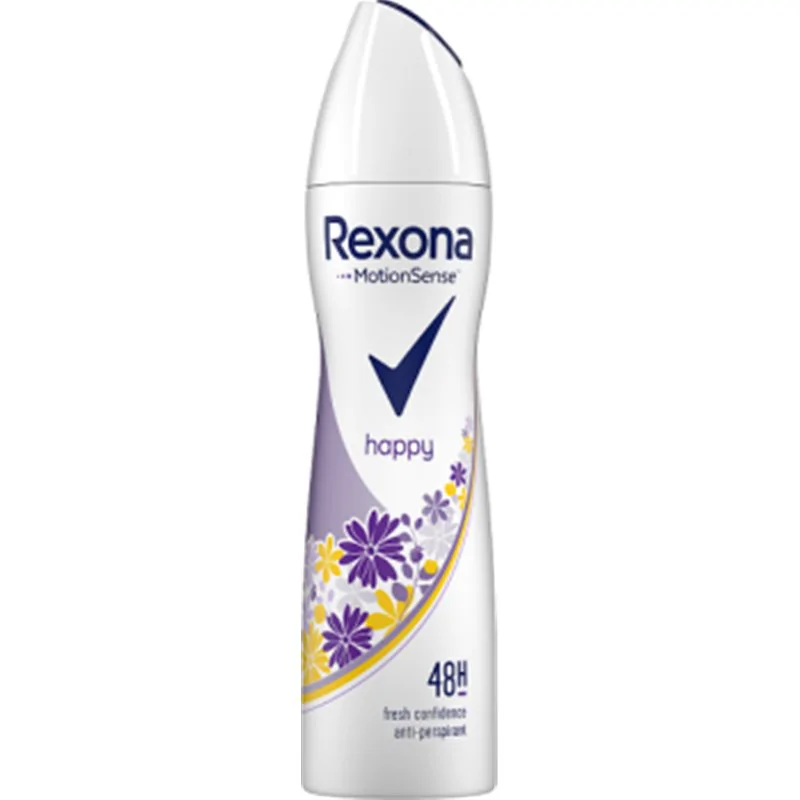 Rexona Happy Morning Peach & Wild Raspberry Antyperspirant w aerozolu 150 ml