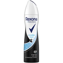 Rexona Invisible Aqua Antyperspirant w aerozolu 150 ml