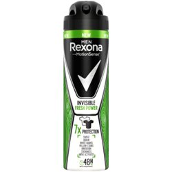 Rexona Men Invisible Fresh Power Antyperspirant w sprayu dla mężczyzn 150 ml