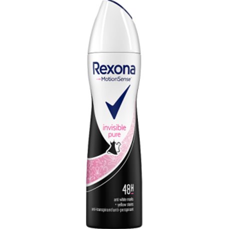 Rexona Women Invisible Pure Antyperspirant w aerozolu 150 ml