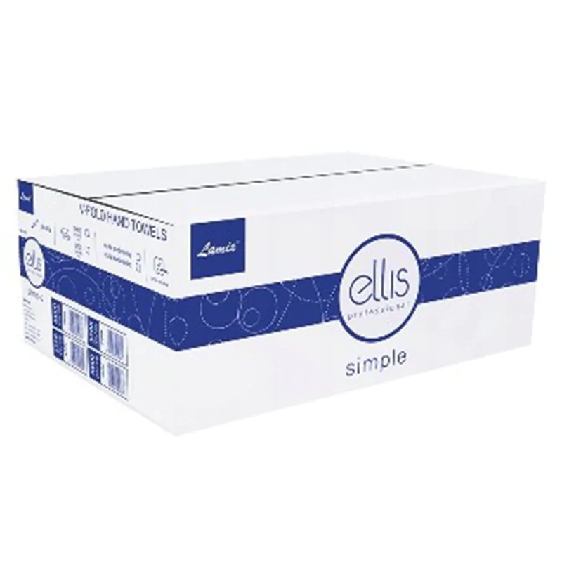 Ręcznik Ellis Professional ZZ 2250 biały karton 