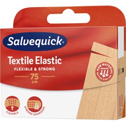 Salvequick Plastry do cięcia tekstylne Textile Elastic 75cm