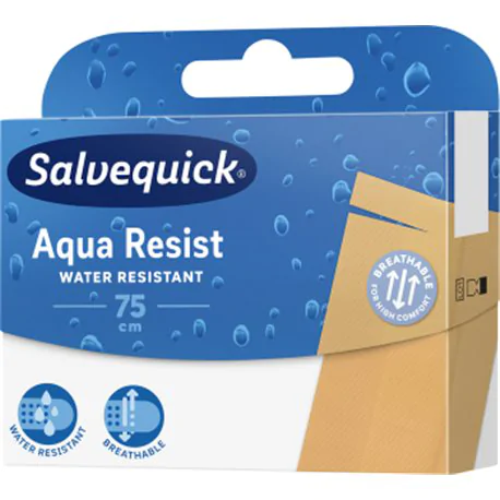 Salvequick Plastry do cięcia wodoodporny Aqua Resist 75cm