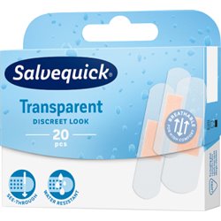 Salvequick Plastry przezroczyste Transparent 20szt.