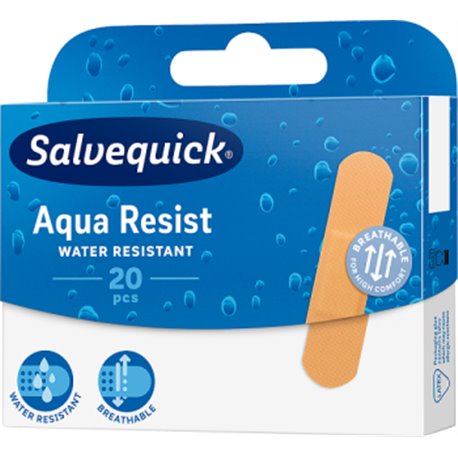 Salvequick Plastry wodoodporne Aqua Resist 20szt.