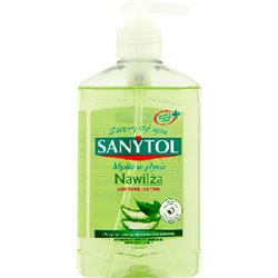 Sanytol Mydło w płynie nawilżające antybakteryjne 250 ml