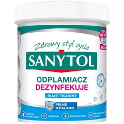 Sanytol Odplamiacz dezynfekujący białe tkaniny 450 g