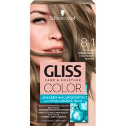 Schwarzkopf Gliss Color Farba do włosów chłodny średni blond 8-1