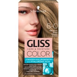 Schwarzkopf Gliss Color Farba do włosów NATURALNY BLOND 8-0