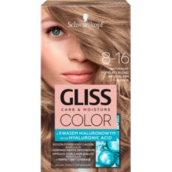 Schwarzkopf Gliss Color Farba do włosów naturalny popielaty blond 8-16