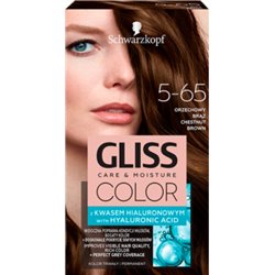 Schwarzkopf Gliss Color Farba do włosów orzechowy brąz 5-65