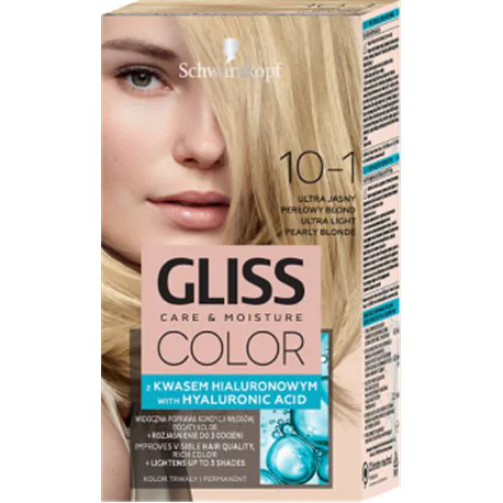 Schwarzkopf Gliss Color Farba do włosów ultra jasny blond 10-1