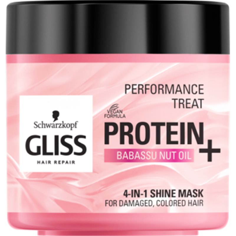 Schwarzkopf Gliss Protein+ Maska nadająca blask 4w1 400 ml