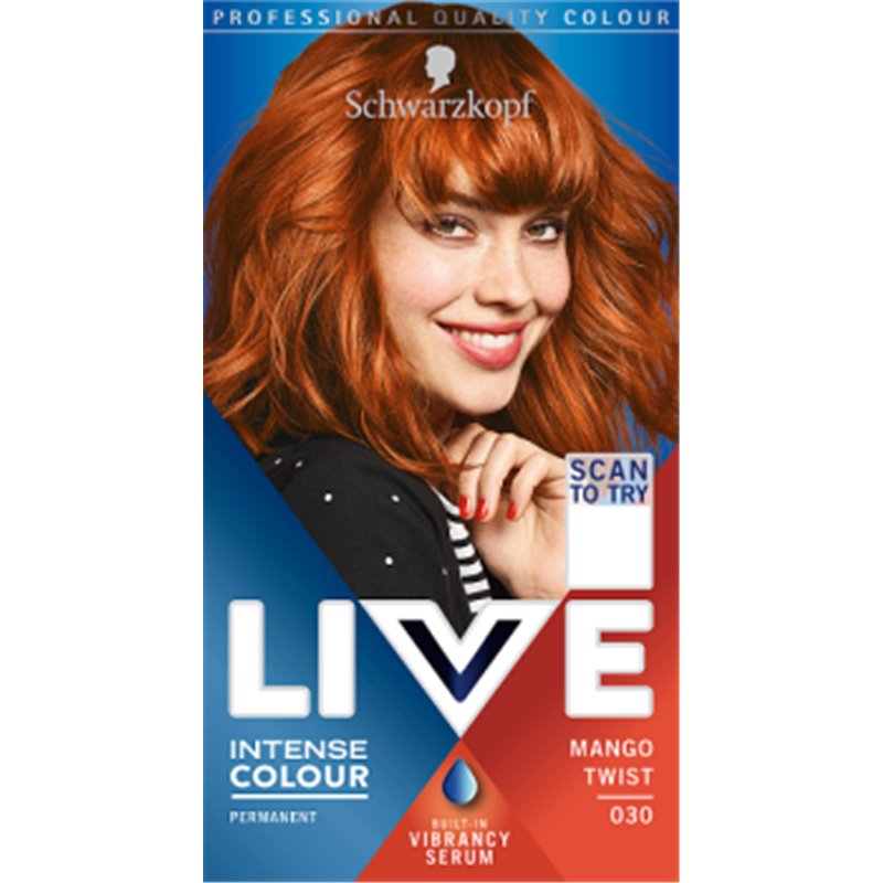 Schwarzkopf Live Intense Colour Mango Twist 030 Farba do włosów