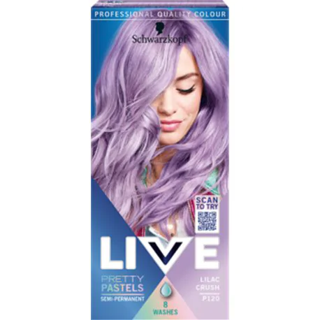 Schwarzkopf Live Ultra Brights Pretty Pastels Farba do włosów Lilac Crush L120