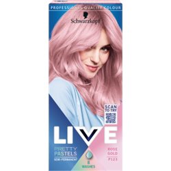 Schwarzkopf Live Ultra Brights Pretty Pastels Farba do włosów Rose Gold P123