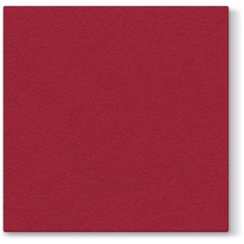 Serwetki 40 cm x 40 cm Airlaid Unicolor (bordo) 50szt