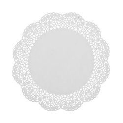 Serwetki ażurowe okrągłe fi 30 100szt