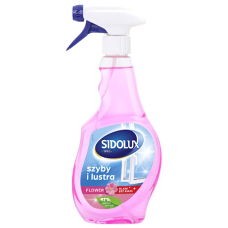 Sidolux Crystal Flower Płyn do mycia szyb 500 ml