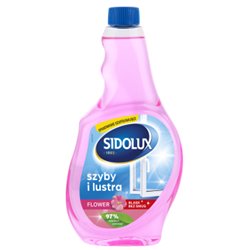 Sidolux Crystal płyn do szyb zapas Flower 500ml