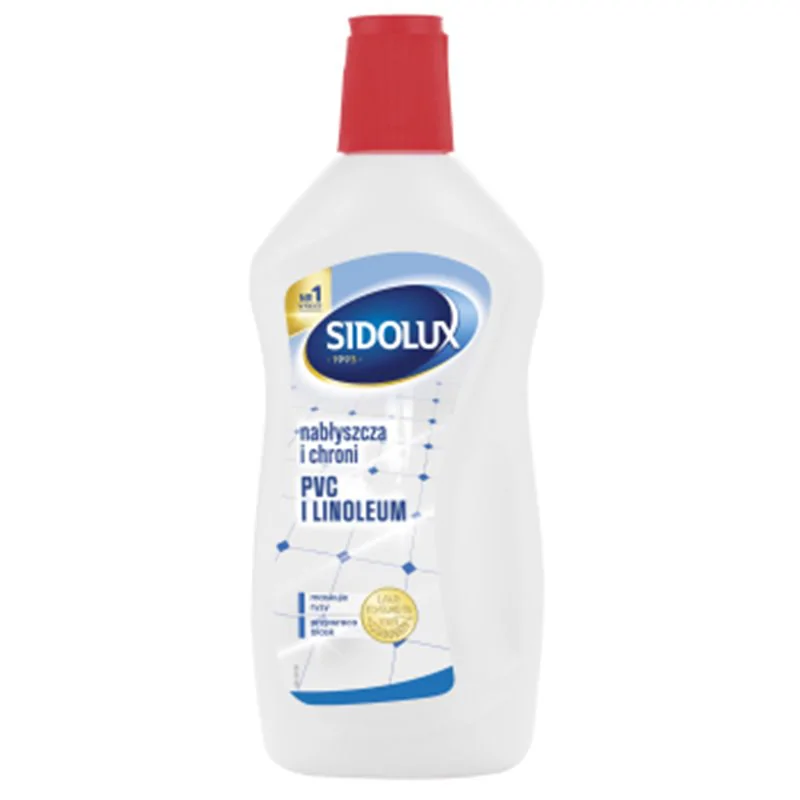 Sidolux Ochrona i połysk Środek do podłóg PVC Linoleum 500 ml