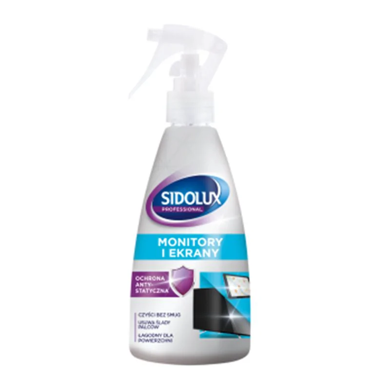 Sidolux Professional Płaskie ekrany Płyn do czyszczenia 200 ml