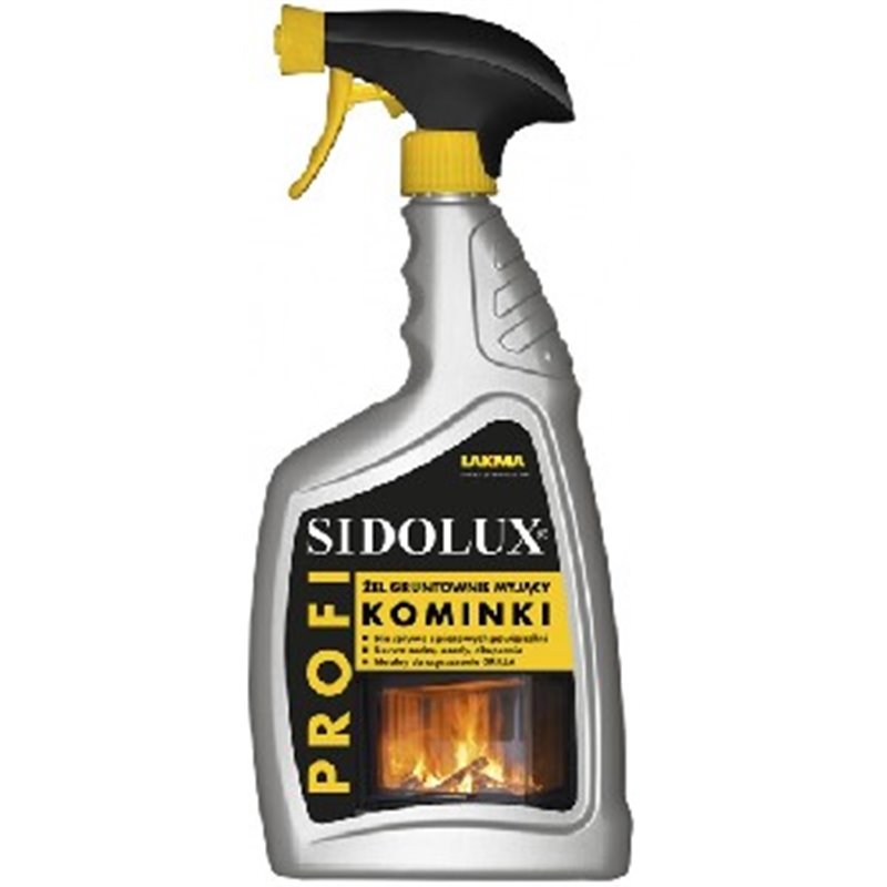 Sidolux Profi - żel gruntownie myjący kominki 750 ml