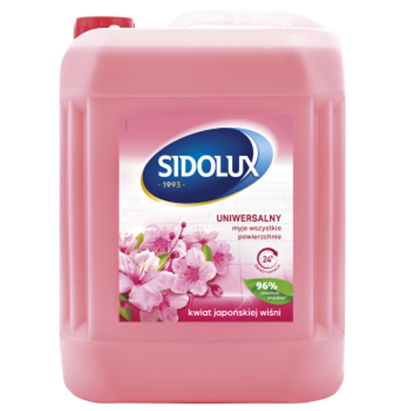 Sidolux Uniwersalny płyn do mycia Kwiat Japońskiej Wiśni 5L