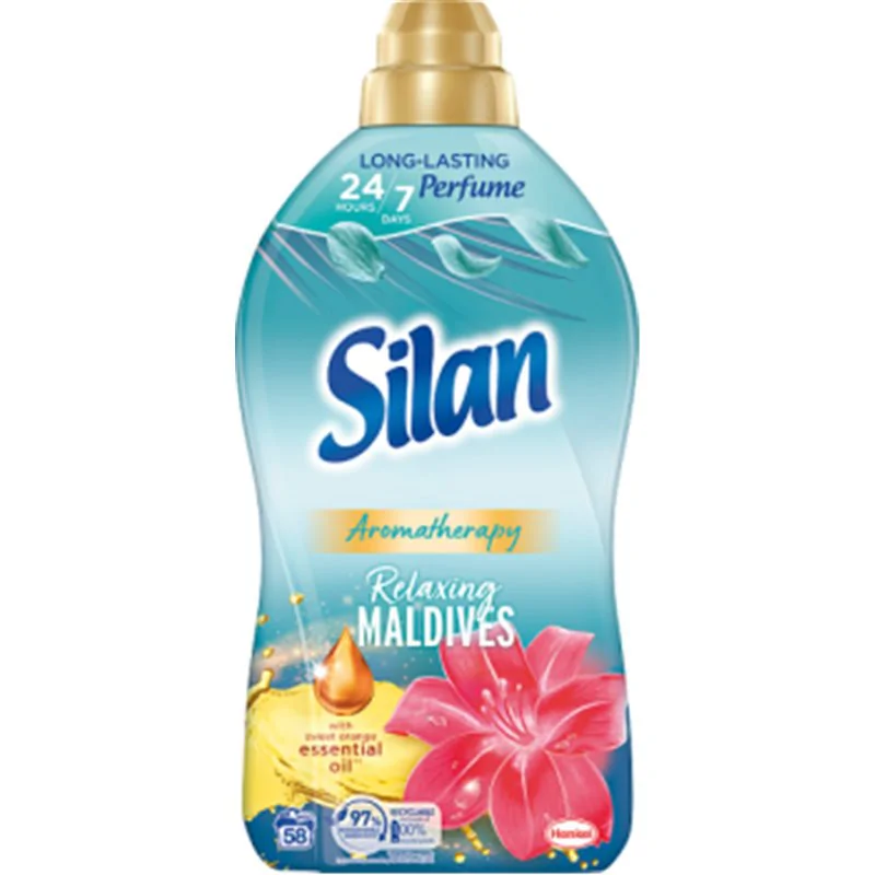 Silan Aromatherapy Relaxing Maldives Płyn do płukania 1450 ml (58 prań)