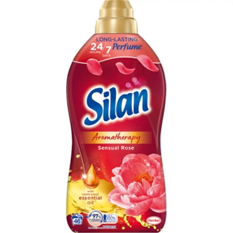 Silan Aromatherapy Sensual Rose Płyn do płukania tkanin 1012 ml (46 prań)