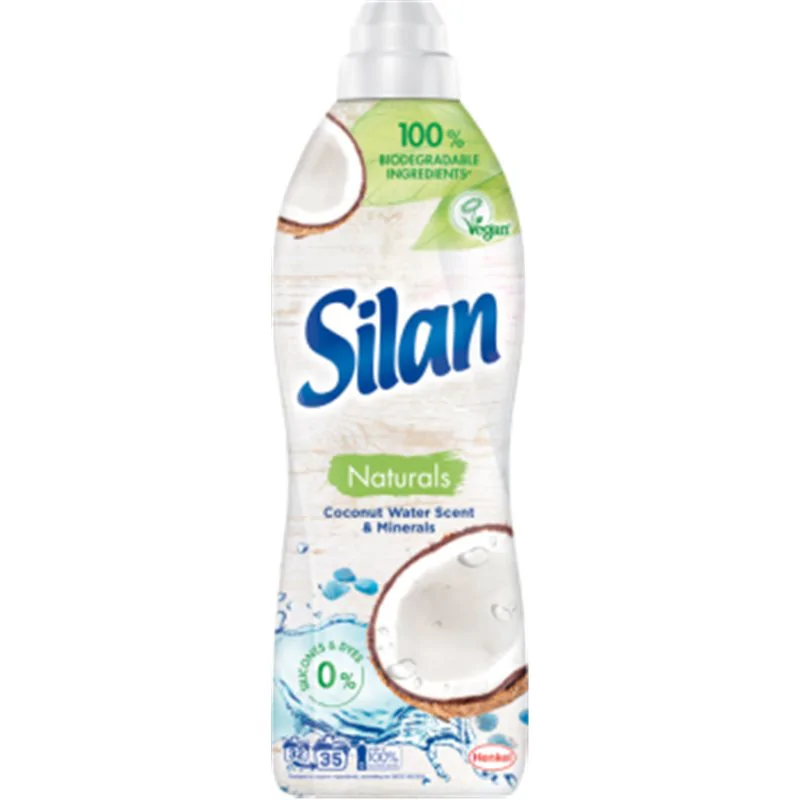 Silan Naturals Coconut Water Scent & Minerals Płyn do płukania tkanin 770 ml (35 prań)